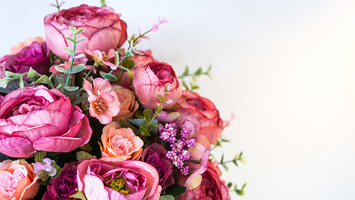 Valentine Silk Flowers
