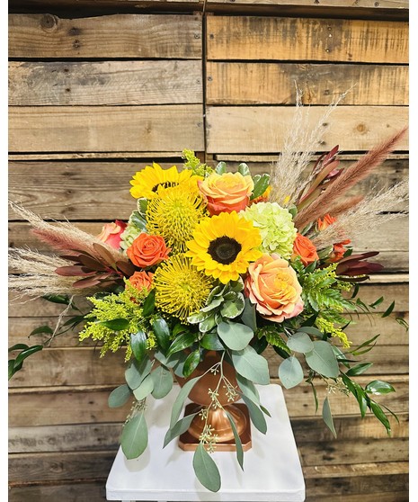 RUSTIC HARVEST ARRANGEMENT