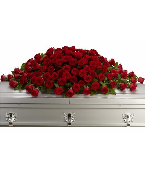 Greatest Love Full Casket Spray