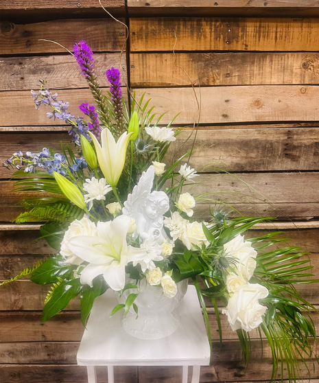 HEAVENLY ANGEL ARRANGEMENT(w/WING)
