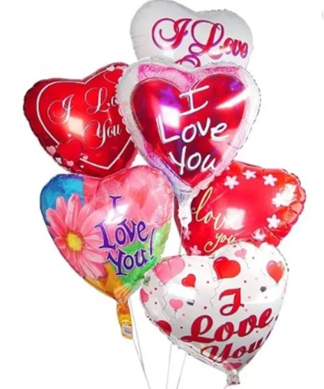 Love You Balloon Bouquet