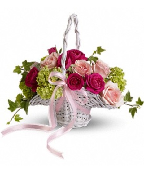 Dream Flower Girl Basket
