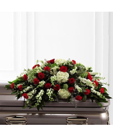Sincerity Half Casket Spray