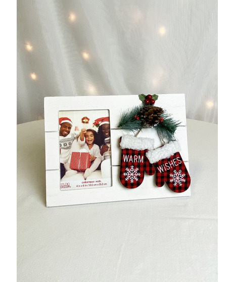 Warm Wishes Holiday Frame