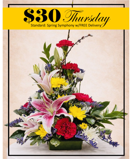 $30 Thursday Special - 4/22/26 thru 4/24/26