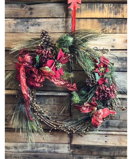 Christmas Delight Wreath (Silk)