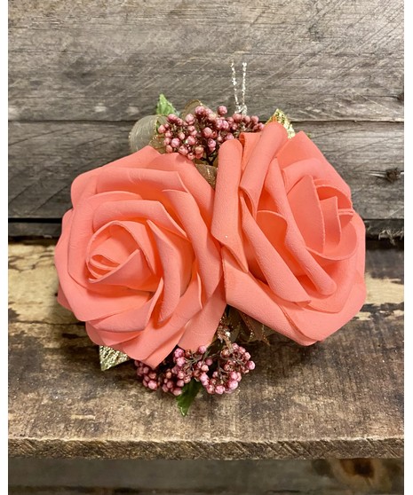 Coral Corsage (Silk)