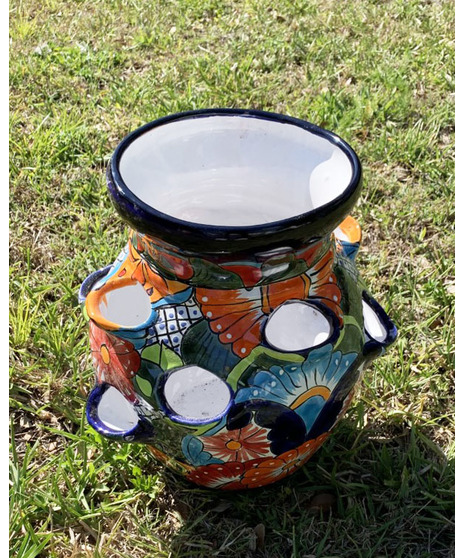 Talavera Strawberry Planter