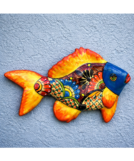 Talavera Angled Fish