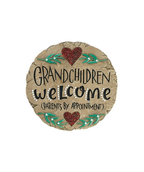 Grandchildren Welcome Stepping Stone
