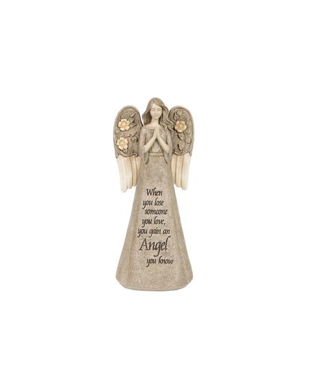 Luminous Garden Angel Figurine