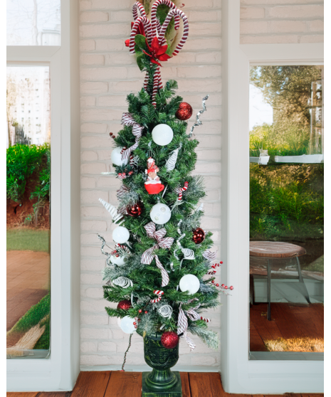 Candy Cane Celebration Tree (Silk)