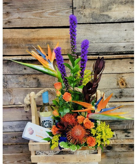 CHOCOLATE AND WINE TROPICAL BUNDLE