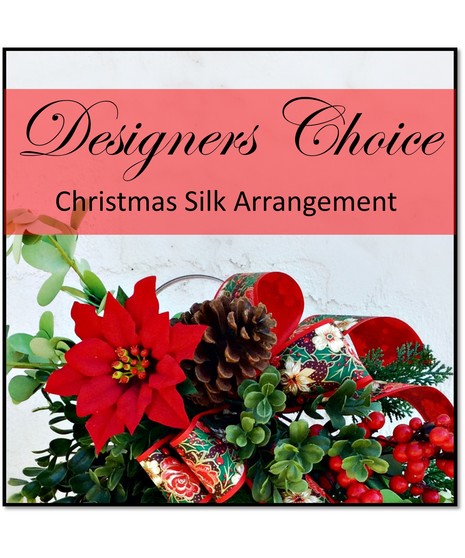 Designers Choice Christmas Silk Arrangement