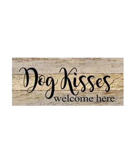 Dog Kisses Welcomed Here