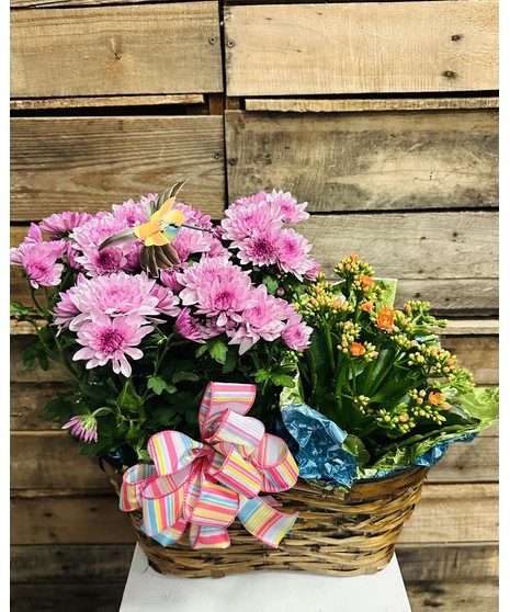 Blooming Double Basket