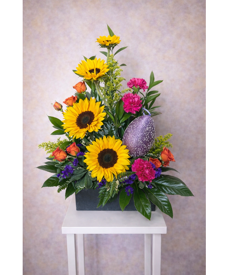 colorful spring flowers