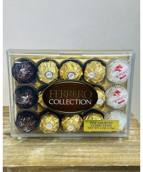 box of Ferrero chocolates