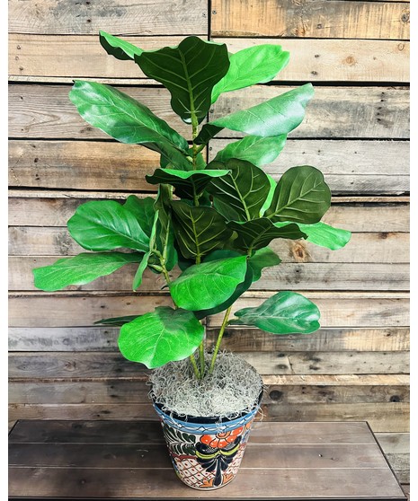 Talavera Fiddle Leaf Fig (Silk)