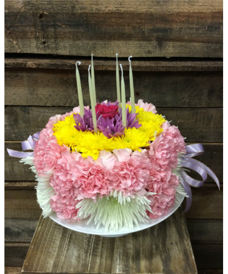 Flowering Birthday Cake 