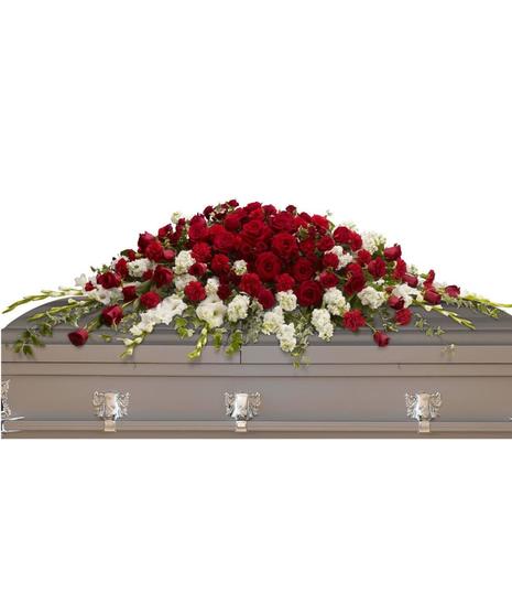 Garden of Grandeur Full Casket Spray