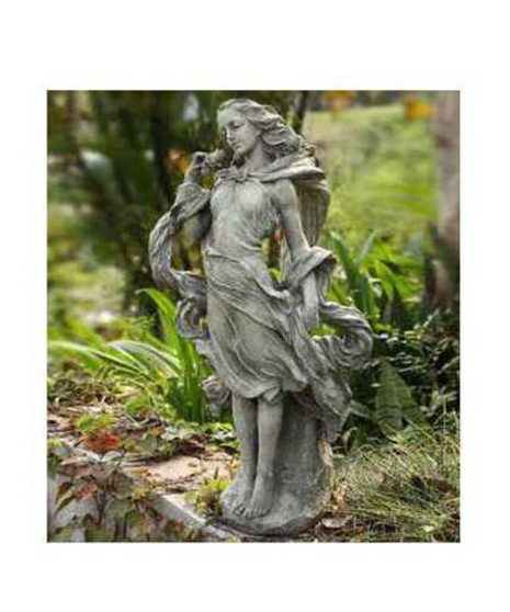 Girl In The Wind Statue