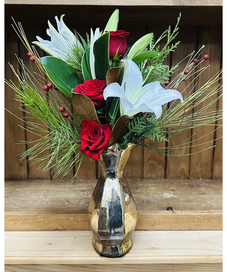 Elegant Holiday Vase