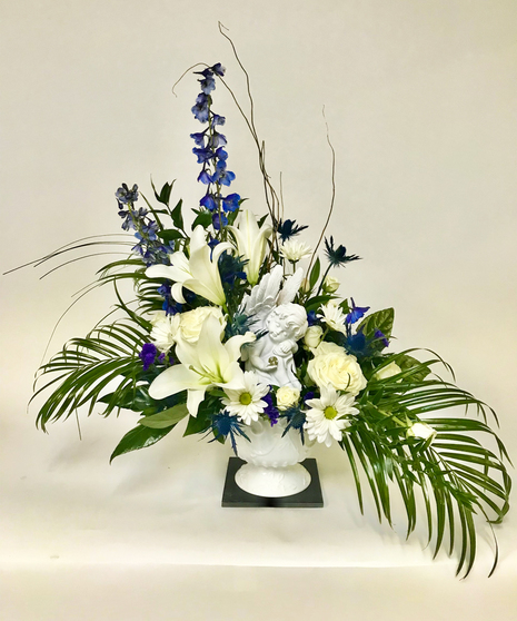HEAVENLY ANGEL ARRANGEMENT(w/WINGS)
