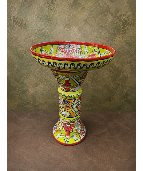 Talavera- Large  Bird Bath (no birds attached)