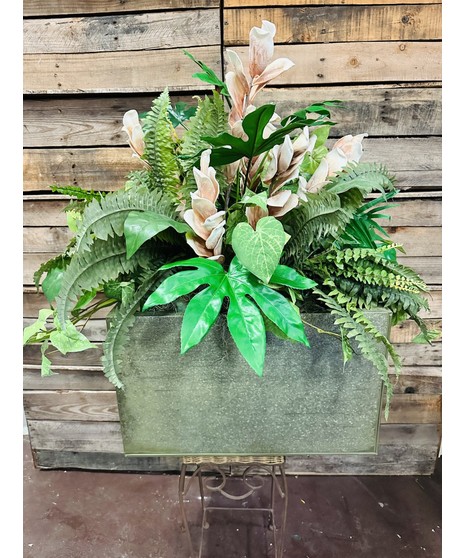 Green Planter Boxes (Silk)