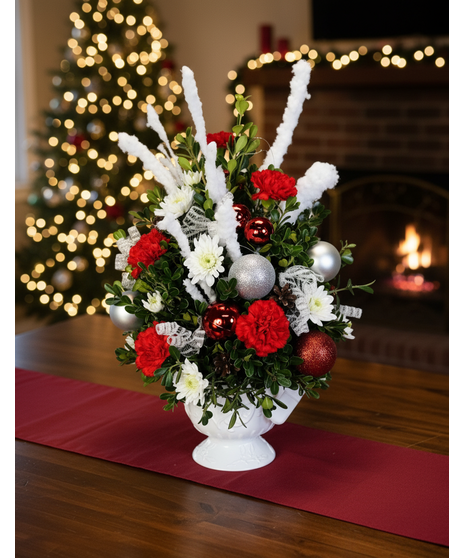 Lighted Boxwood Tree