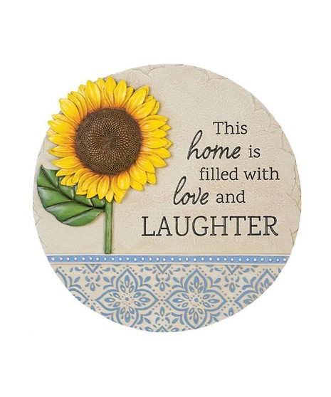 LOVE + LAUGHTER (GARDEN STONE)