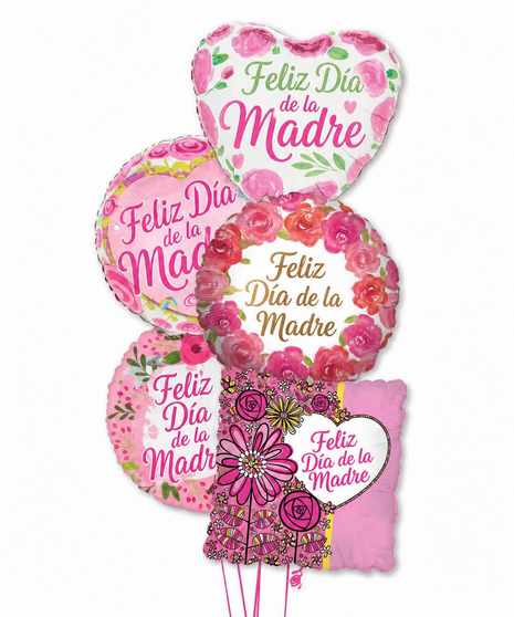 Spanish Mother's Day Balloon Bouquet