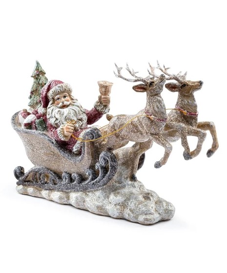 Santa Reindeer Sleigh