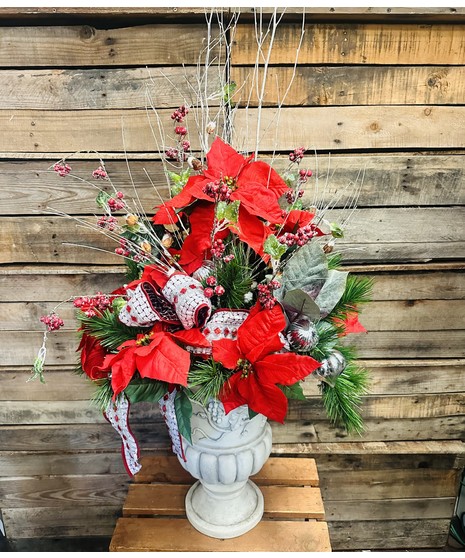 Peaceful Poinsettia (Silk)