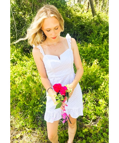 PRESERVED HOT PINK HAND HELD BOUQUET