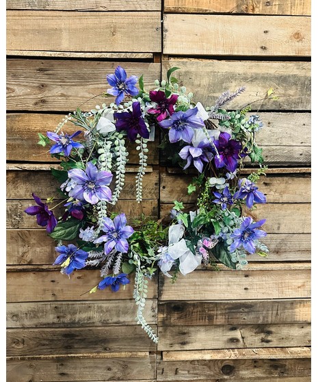 PURPLE PASSION WREATH SILK