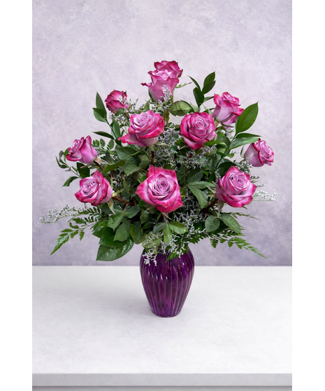 Passionately Purple Roses