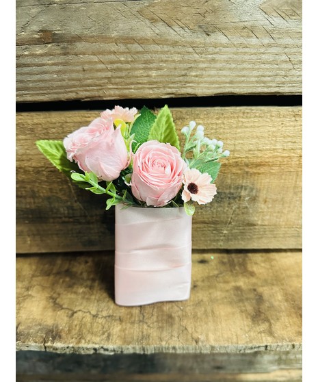 PINK PRESERVED POCKET SQUARES