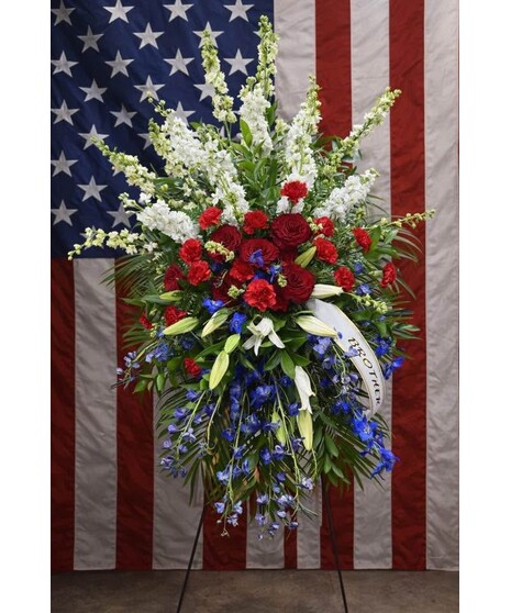 Sacred Duty Funeral Spray