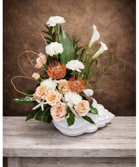 SEASHELL FLORALS