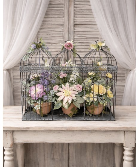 WONDEROUS GARDEN BIRDHOUSE (SILK)