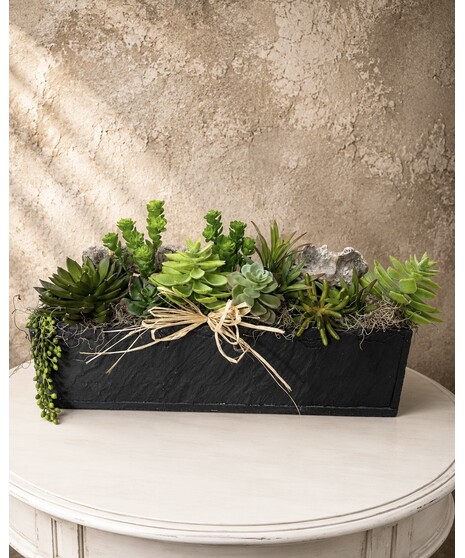 Succulent Centerpiece (Silk)