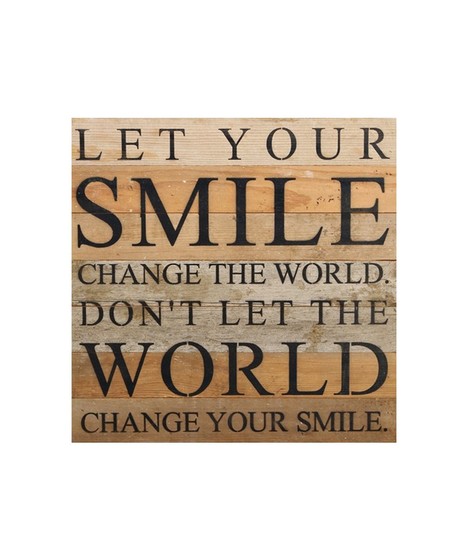 Let Your Smile Change The World