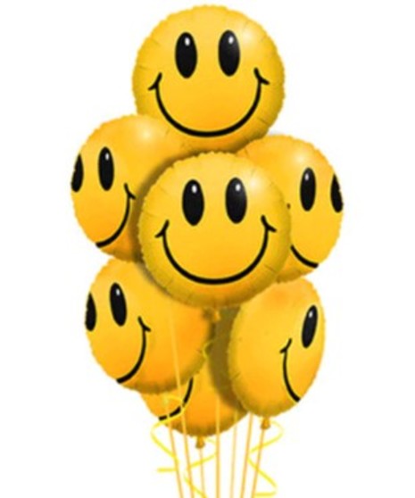Smiley Balloon Bouquet