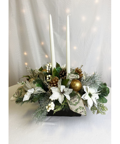 Snow Day Centerpiece (Silk)