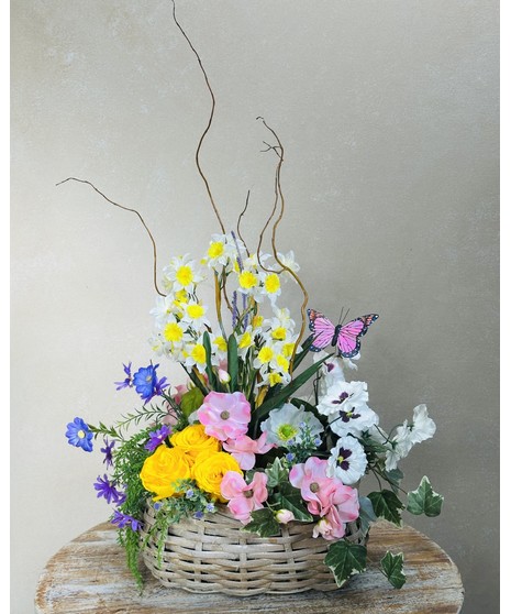 Springtime Basket (Silk)