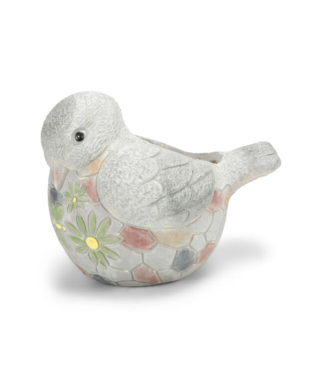 Stone Bird Planter