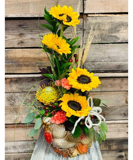 Stylish Tom the Turkey Arrangement