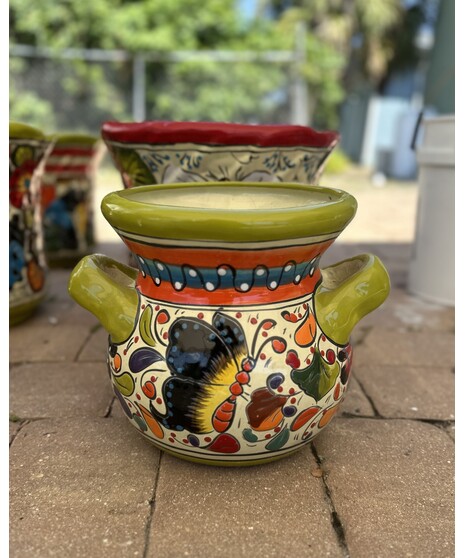 Talavera Bean Pot